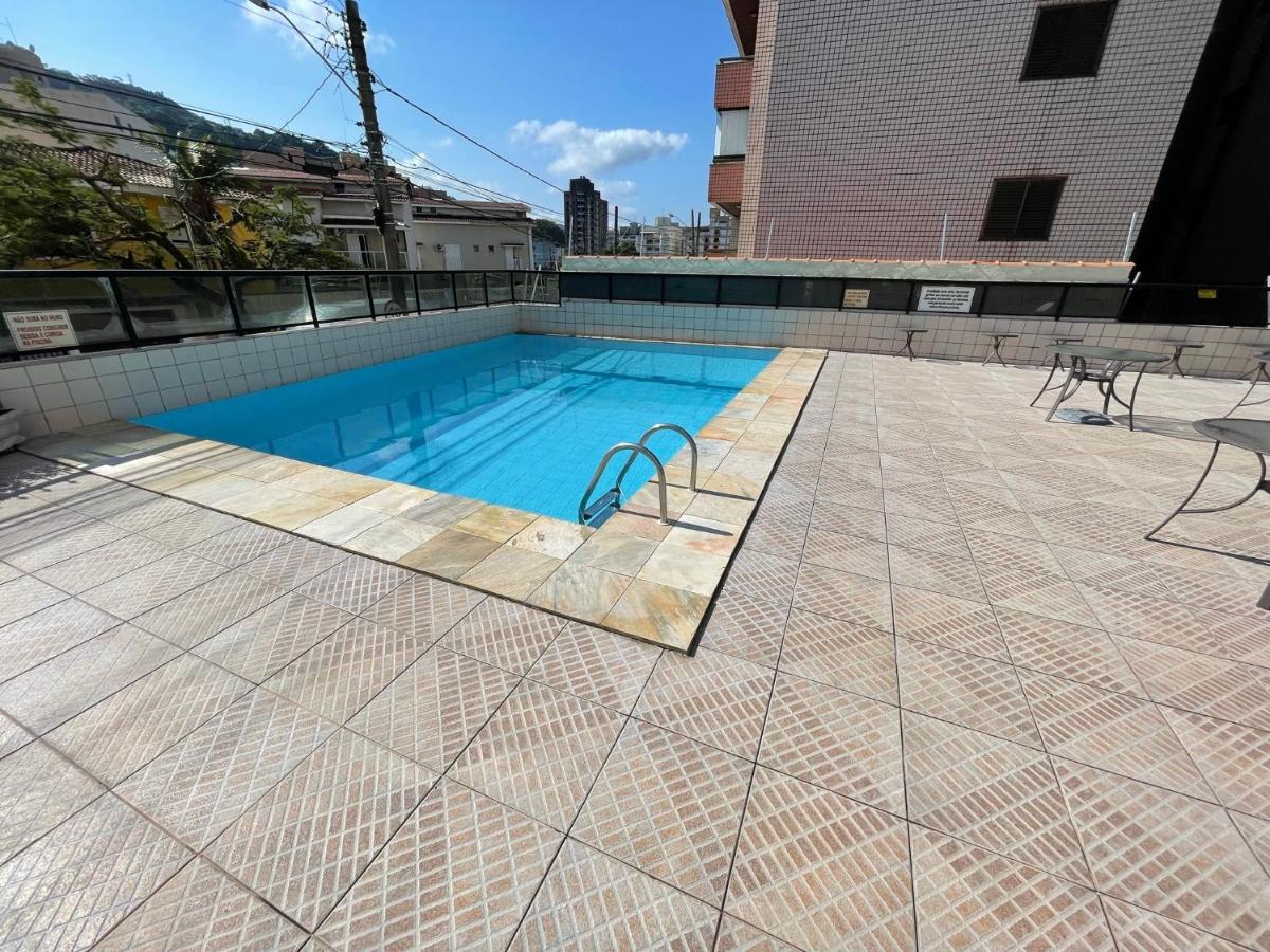 Confortavel Apartamento 1 Dorm Com Piscina E Lazer Guaruja Exterior photo